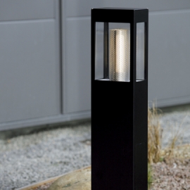 Lampadaire LED Tetra noire 210cm