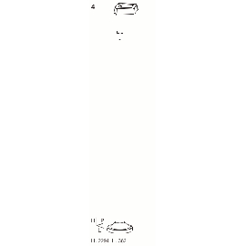 Lampadaire extérieur LED Square blanc 229cm