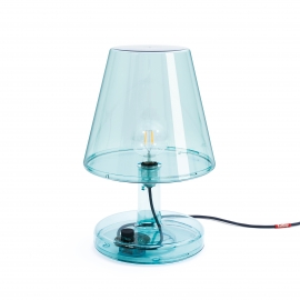 Lampe Trans-parents à poser Bleue